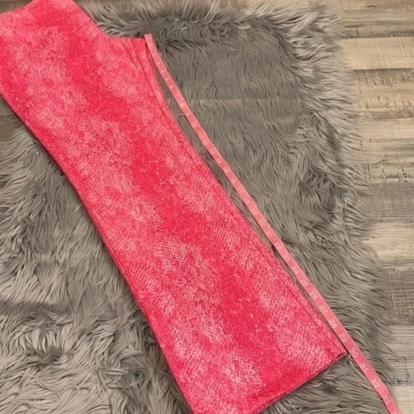 Urban Outfitters Vivica soft faux stretch suede split flare side zip pants 10 - Picture 8 of 9